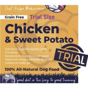TRIAL BAG or Use for 'Treats' Fallon's Range Premium Chicken & Sweet Potato Dog Food Sensitive