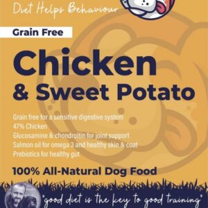 Chicken & Sweet Potato Dog Food - Sensitive - 47% Chicken