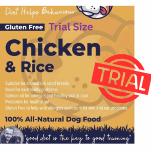 SMALL TRIAL BAG Fallon's Range Premium Chicken & Rice with Prebiotics - Delivery Included