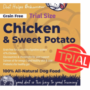 SMALL TRIAL BAG Fallon's Range Premium Chicken & Sweet Potato Dog Food Sensitive Delivery Included