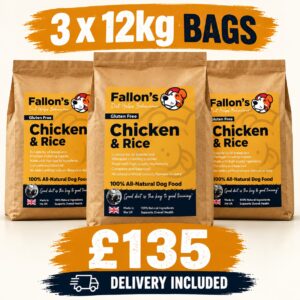 3 x Gluten Free Chicken & Rice - 12kg