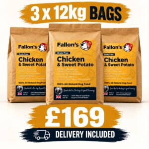 3 x Sensitive Chicken & Sweet Potato - 12kg